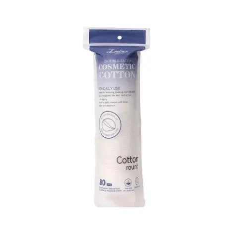 Lmltop Double Faced Cosmetics Cotton Pad 80Pcs — LMLTOP beauty accessory