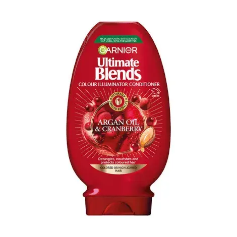 Garnier Ultimate Blends Argan Oil & Cranberry Colour Protecting Conditioner 400ml — GARNIER hair care product