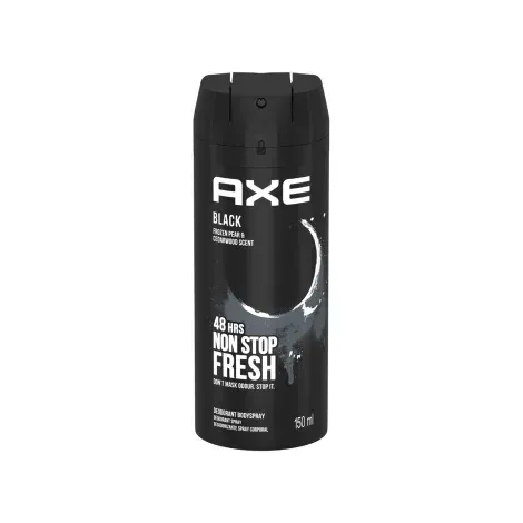 Axe Black 48H Non Stop Fresh Deodorant Body Spray 150ml — AXE fragrance