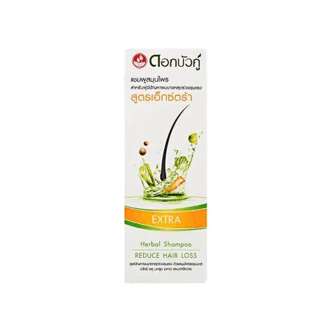 Dok Bua Ku Twin Lotus Extra Herbal Shampoo 300ml — DOK BUA KU hair care product