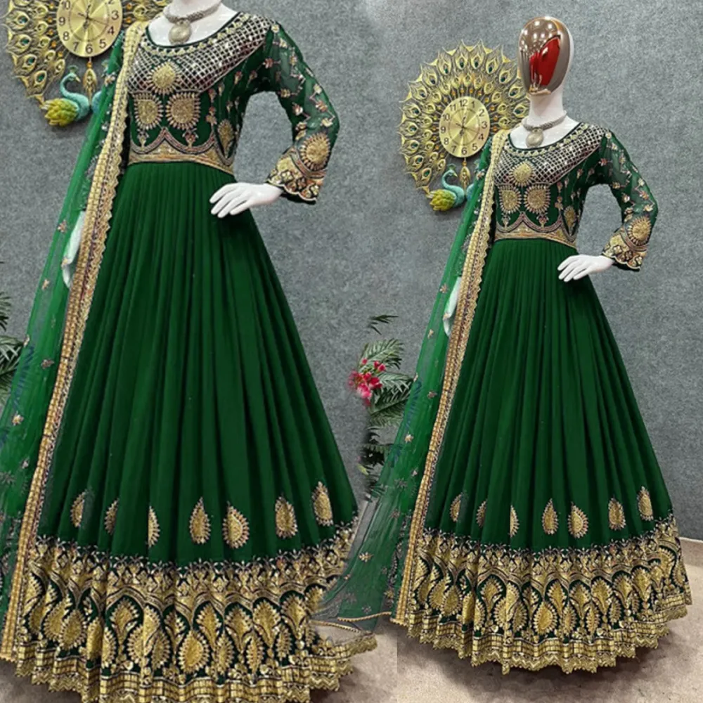Green Luxury Women's Gown – Perfect for Every Occasion - Shopemart