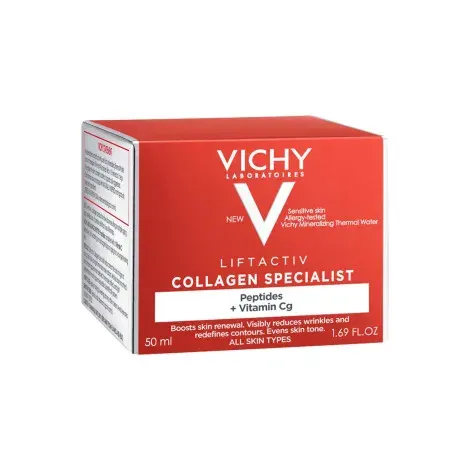 Vichy Liftactiv Collagen Specialist Peprides + Vitamin Cg Cream 50ml — VICHY face serum