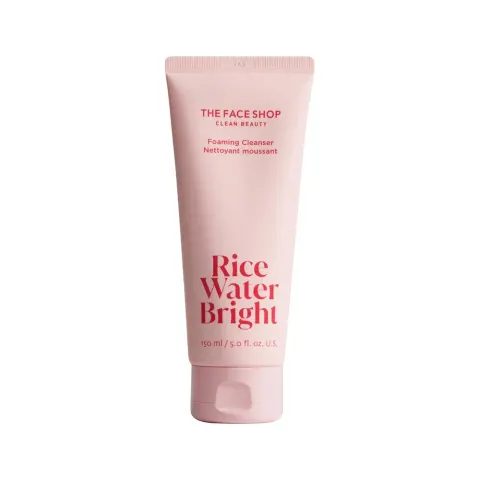 THE FACE SHOP Rice Water Bright Foaming Cleanser — THE FACE SHOP