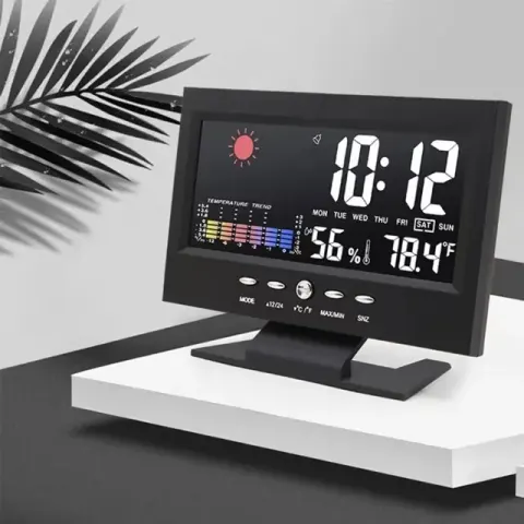 LED Weather Forecast Clock