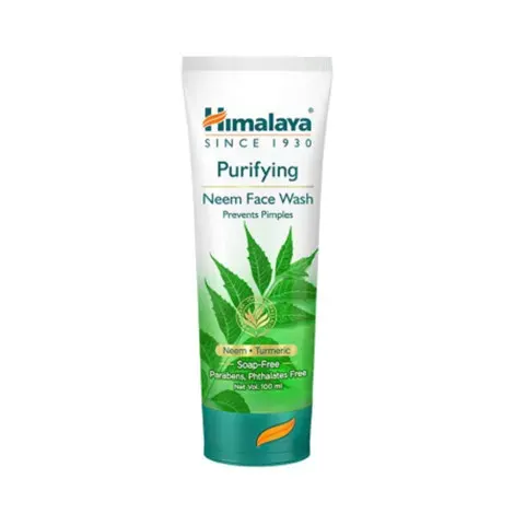 Himalaya Purifying Neem Face Wash 100ml — HIMALAYA face wash