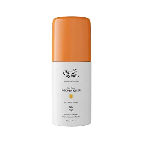 Innovist Chemist at Play 5% AHA White Jasmine Fragrance Odour Control Underarm Roll On 40ml — INNOVIST fragrance