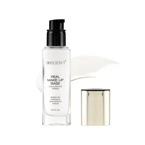 Swiss Beauty Real Makeup Base Highlighting Primer 32ml - 01 Natural Tint — SWISS BEAUTY makeup product