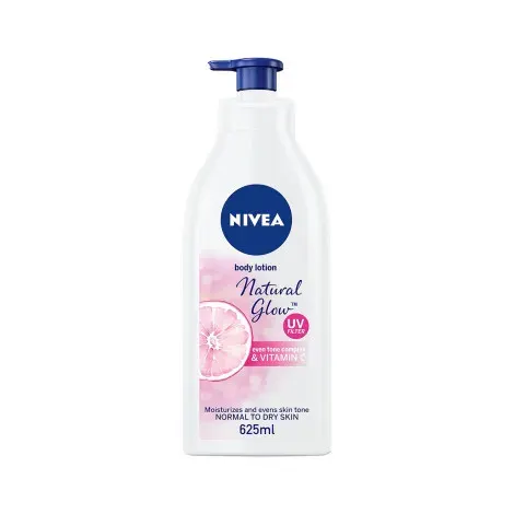 Nivea Natural Glow UV Filter Body Lotion 625ml — NIVEA body care product