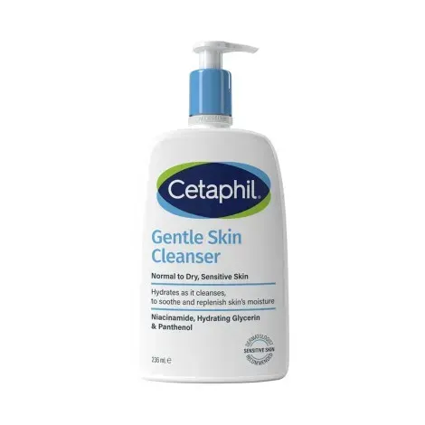 Cetaphil Gentle Skin Cleanser Normal to Dry, Sensitive Skin 236ml — CETAPHIL face wash