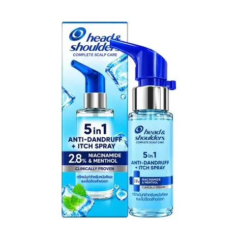Head & Shoulders 5in1 Anti Dandruff + Itch Spray 50g — HEAD & SHOULDERS hair care product
