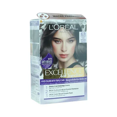 Loreal Excellence Ash Supreme - 6.11 Smoky Ash — LOREAL beauty product