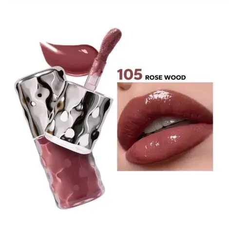 Beauty Glazed Volume Plumping Lip Gloss - 105 Rose Wood — BEAUTY GLAZED lip colour