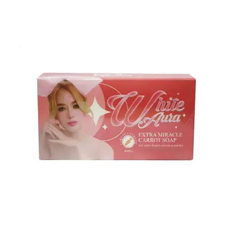 White Aura Extra Miracle Carrot Soap 160g — WHITE AURA body care product