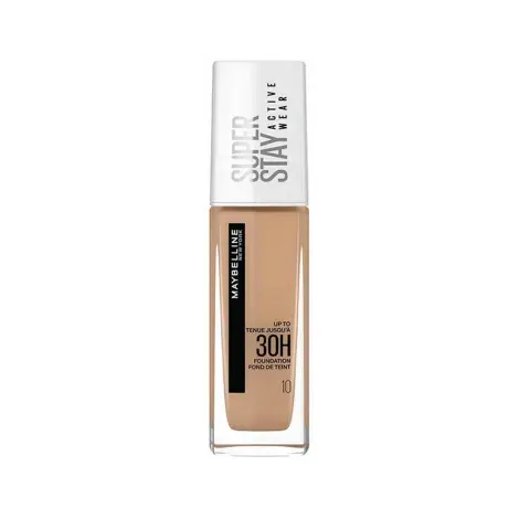 Maybelline Super Stay Active Wear Foundation 30H - 10 Ivory — MAYBELLINE makeup product