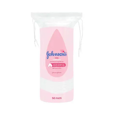 Johnson's Baby Cotton 50 Pads — JOHNSON'S beauty accessory
