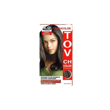 Tovch Hair color 30ml*2 - 4.0 Coffee — TOVCH hair care product