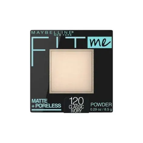 Maybelline Fit Me Matte And Poreless Pressed Powder- 120 Classic Ivory — MAYBELLINE makeup product