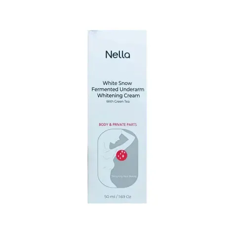 Nella White Snow Fermented Underarm Whitening Cream 50ml — NELLA moisturiser