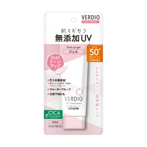 Omi Verdio UV Tone Up Gel SPF 50+ PA++++ 80g — OMI BROTHERHOOD sunscreen