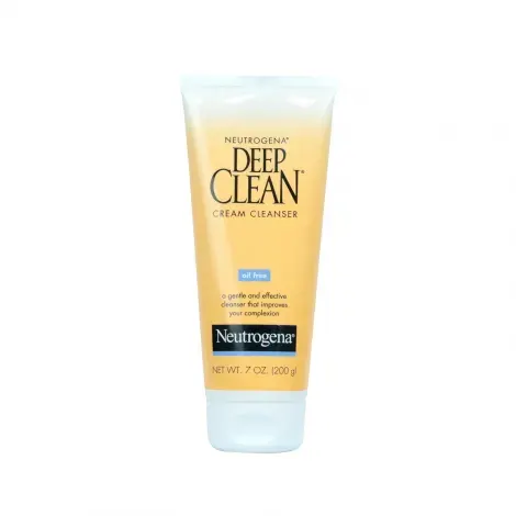 Neutrogena Deep Clean Facial Cream Cleanser 200ml — NEUTROGENA face wash