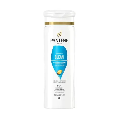 Pantene Pro-V Classic Clean Cleanses & Refreshes 2in1 Shampoo + Conditioner 355ml — PANTENE hair care product