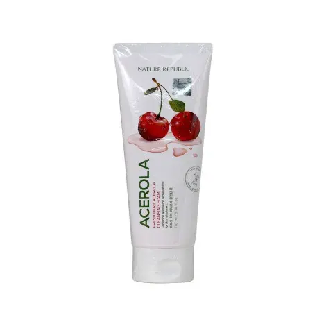 Nature Republic Acerola Fresh Herb Cleansing Foam 170ml — NATURE REPUBLIC face wash