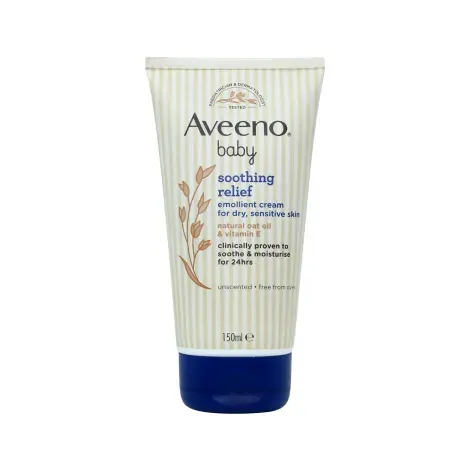 Aveeno Baby Soothing Relief Emollient Cream 150ml — AVEENO moisturiser