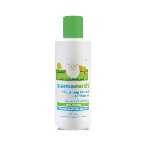 Mamaearth Baby Nourishing Hair Oil 200ml — MAMA EARTH hair care product