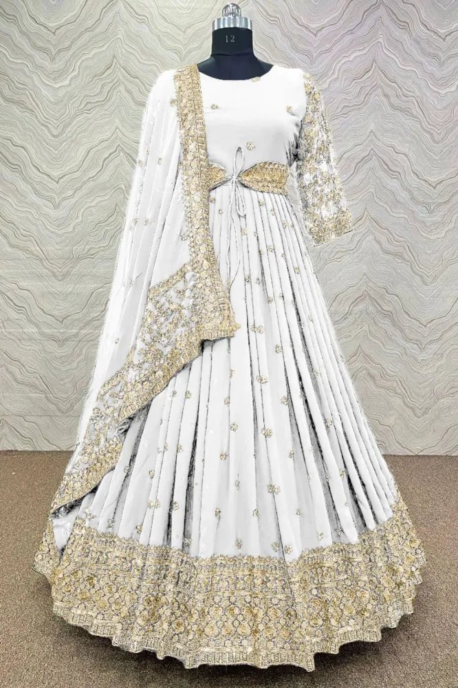 White Luxury Women's Gown – Perfect for Every Occasion - Shopemart