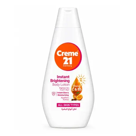 Creme 21 Instant Brightening Insta Glow & Moisturizing Body Lotion 400ml — CREME21 body care product