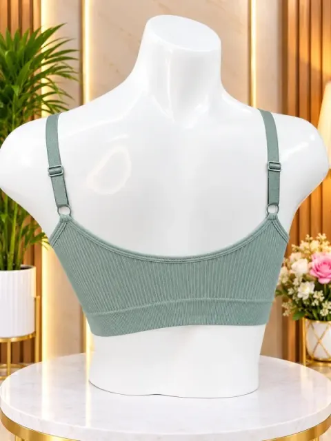 Pest Front Closure Full Coverage Wide Strap Comfort Bra