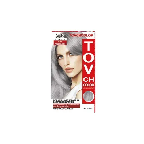 Tovch Hair color 30ml*2 - 9.2 Ash Gray — TOVCH hair care product