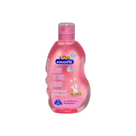 Kodomo Pink Hanabaki Head To Toe Wash 200ml — KODOMO beauty product