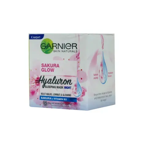 Garnier Sakura Glow Hyaluron Sleeping Mask Night Cream 50ml — GARNIER face mask