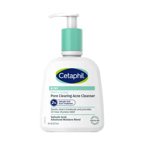 Cetaphil Acne Gentle Clear Pore Clearing Acne Cleanser 237ml — CETAPHIL face wash