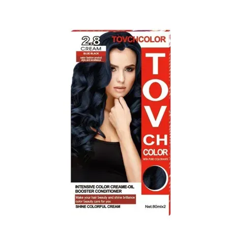 Tovch Hair color - 2.8 Blue Black — TOVCH hair care product