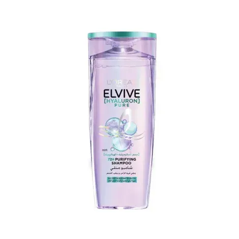 L'Oreal Elvive Hyaluron Pure 72H Purifying Shampoo 600ml — LOREAL hair care product