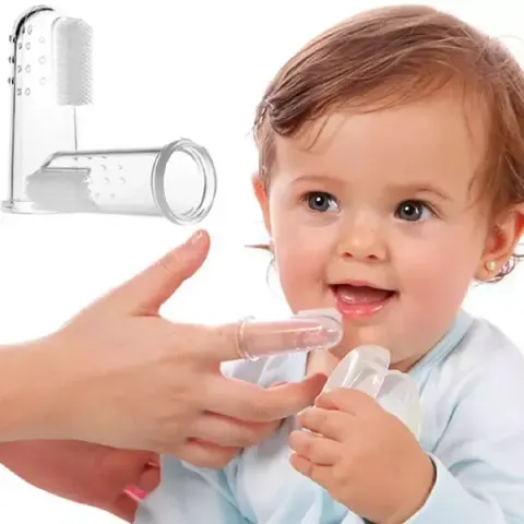 Finger Brush For Baby Teeth 2Pc