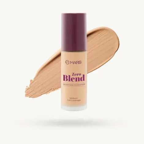 Mars Zero Blend Weightless Foundation SPF30 PA++++ 30ml - 08 Honey Nectar — MARS sunscreen
