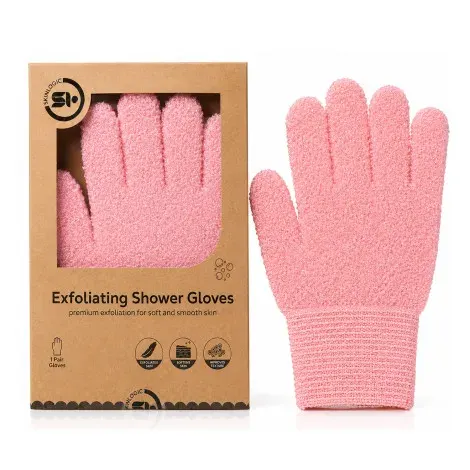 Skinlogic Exfoliating Shower Gloves 1 Pair — SKINLOGIC beauty product