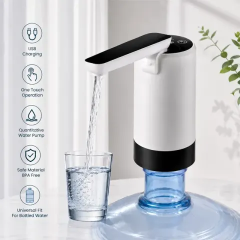 Automatic Water Dispenser with USB Charging