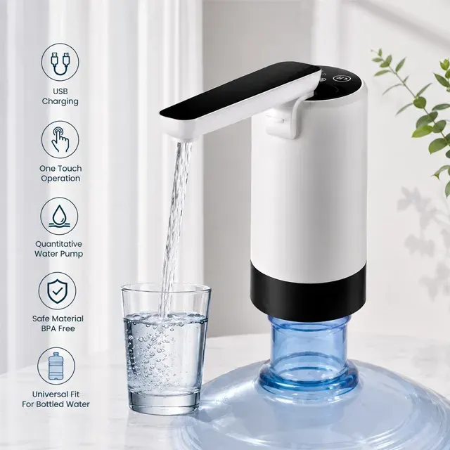 Automatic Water Dispenser with USB Charging