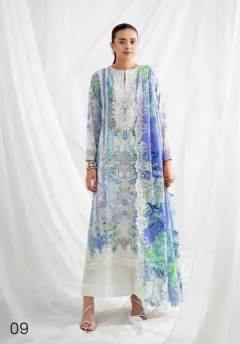 GullJee Rang-e-Haya Lawn - Shopemart 1