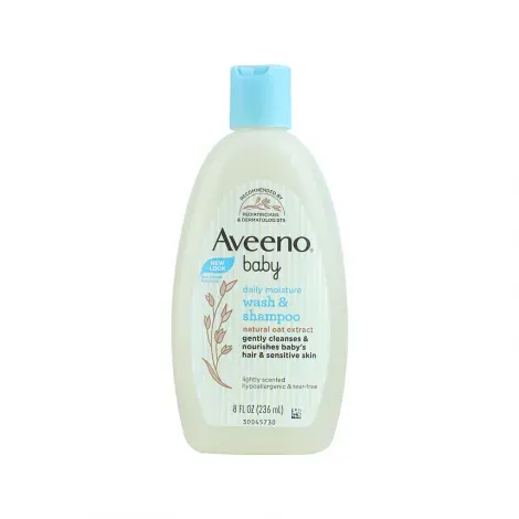 Aveeno Baby Wash & Shampoo Lightly Scented 236ml — AVEENO hair care product