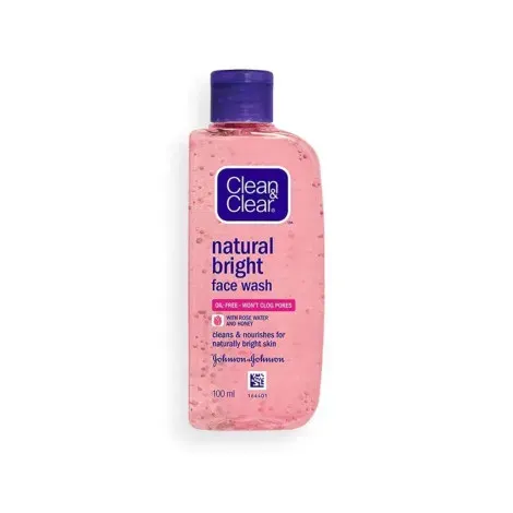 Clean & Clear Natural Bright Face Wash 100ml — CLEAN & CLEAR face wash