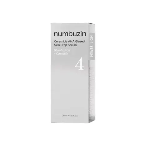 Numbuzin No.4 Ceramide AHA Glazed Skin Prep Serum 30ml — NUMBUZIN face serum