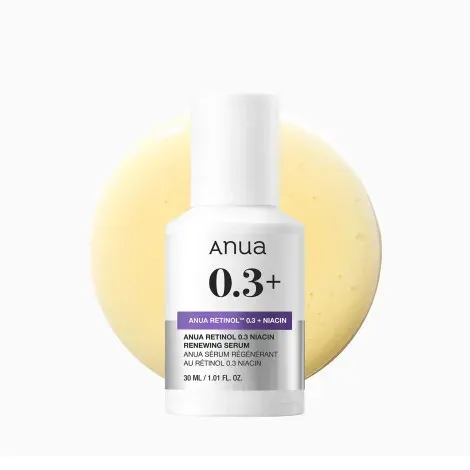 Anua Retinol 0.3% + Niacin Renewing Serum 30ml — ANUA face serum