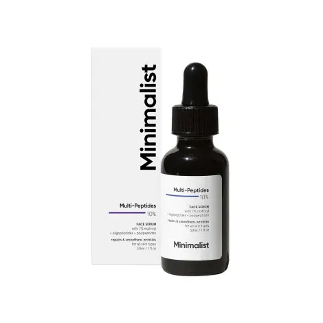 Minimalist Multi Peptides 10% Face Serum 30ml — MINIMALIST face serum