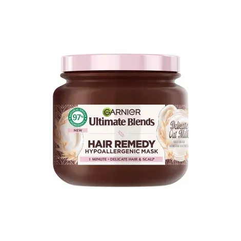 Garnier Ultimate Blends Delicate Oat Milk Hair Remedy Hypoallergenic Mask 340ml — GARNIER hair care product