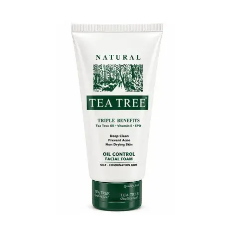 Natural Tea Tree Oil Control Facial Faom 140g — TEA TREE beauty product
